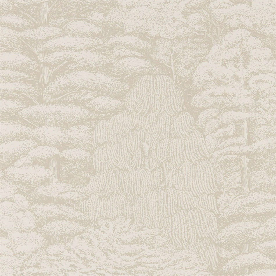 215717 ( DWOW215717 ) Woodland Toile Woodland Walk Wallpaper by Sanderson