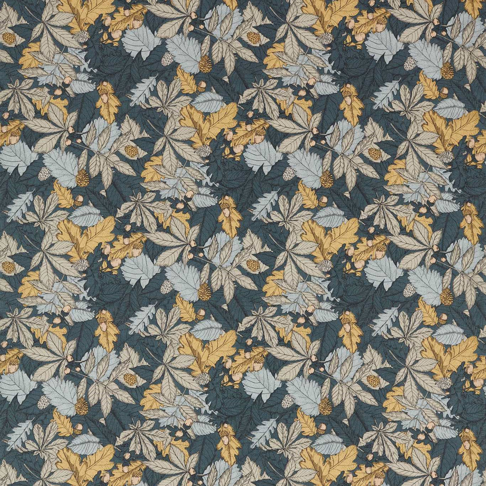 F1701/02 Mercia Studio G Northwood Ink Fabric by Clarke & Clarke