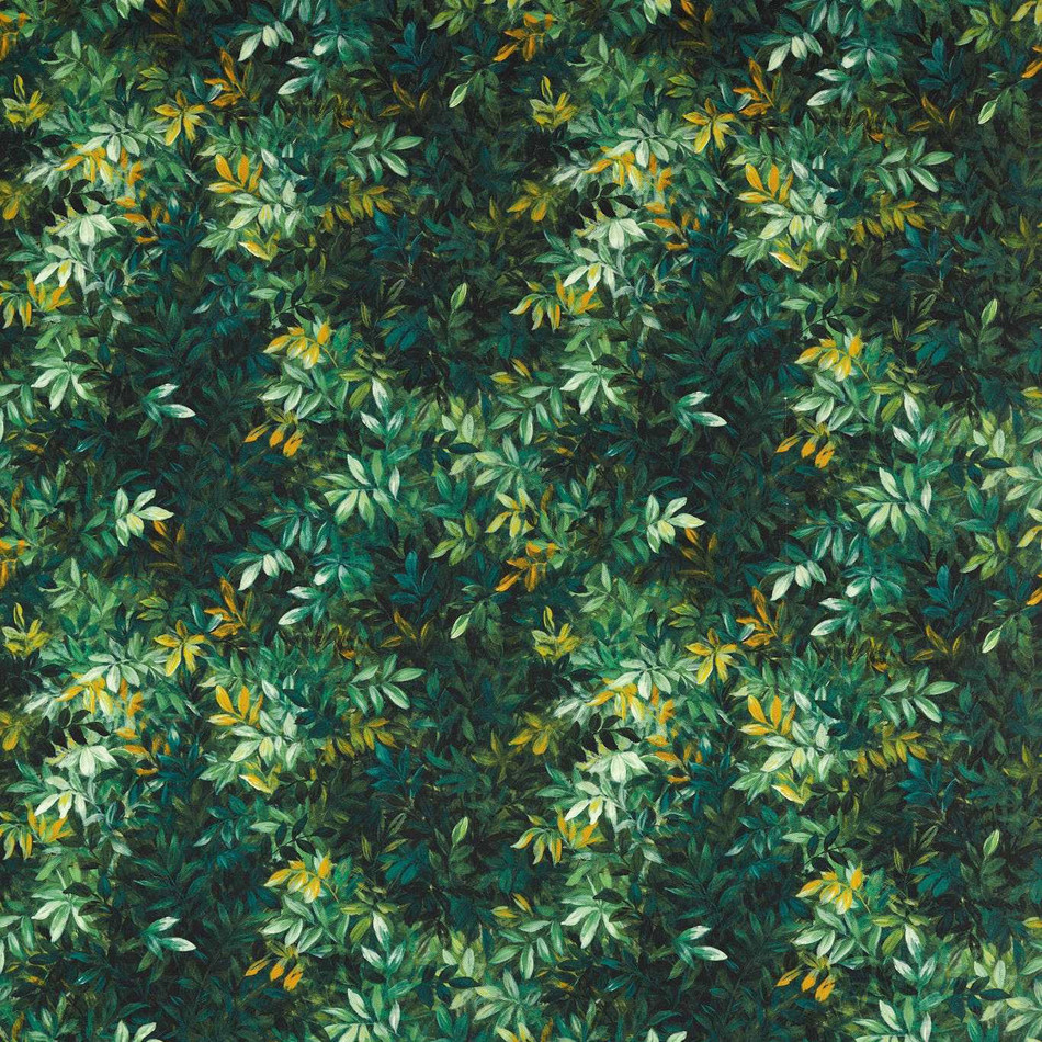 F1666/01 Congo Outdoor Alfesco Indoor Outdoor Forest Fabric by Clarke & Clarke