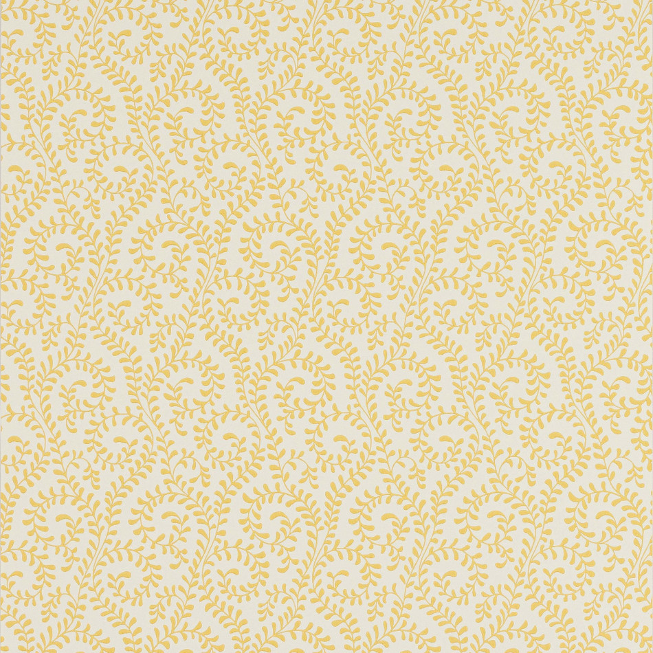 J185W-07 Millie Innis Yellow Wallpaper By Jane Churchill