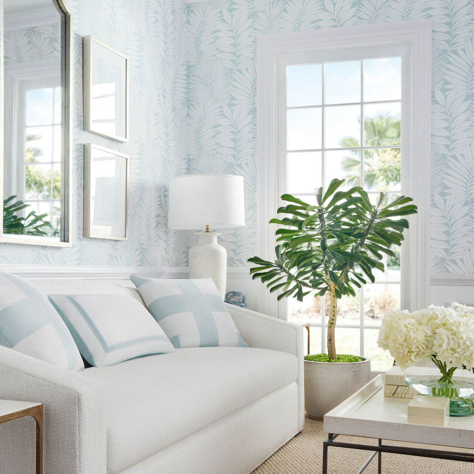 Siesta Key Palm Grove Wallpaper by Thibaut