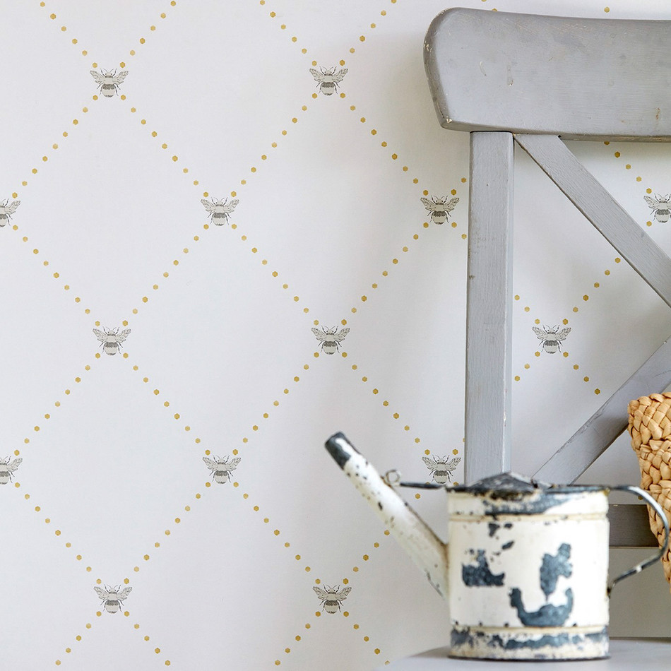 216354 Nectar The Potting Room Wallpaper By Sanderson Home