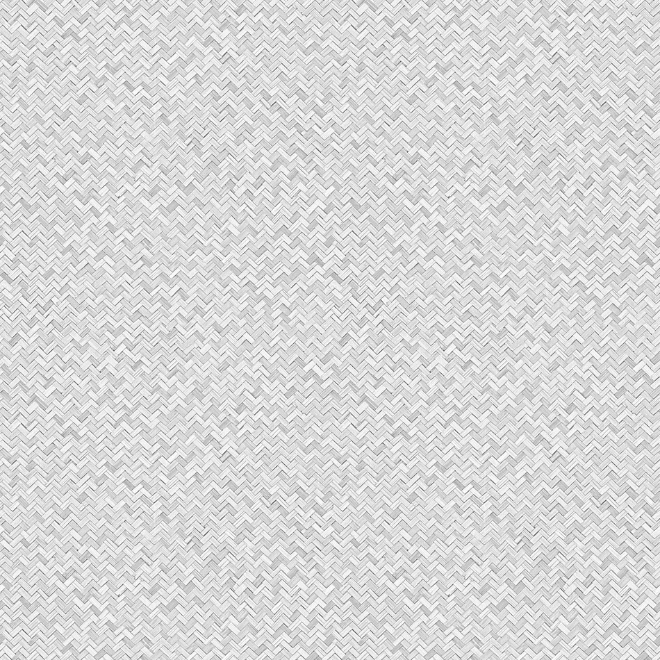 47480 Herringbone Weave Flora Grey Wallpaper By Galerie