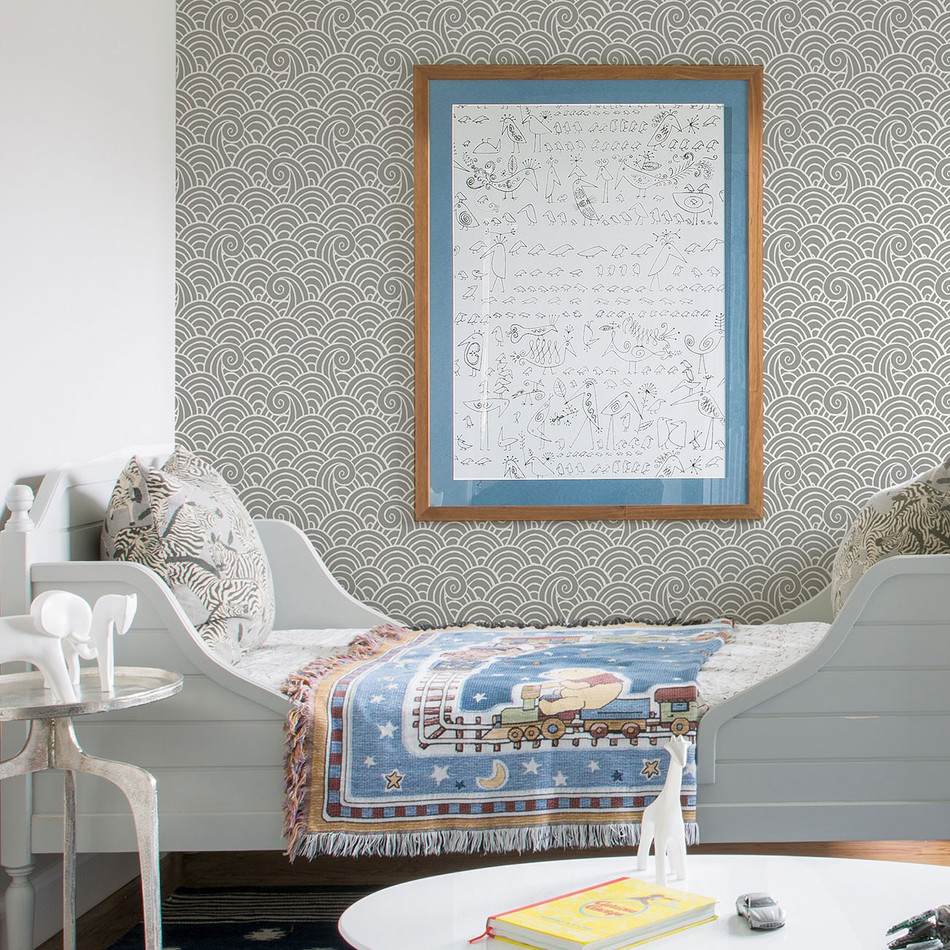 FD26308 Alorah Happy Grey Wallpaper by A Street Prints