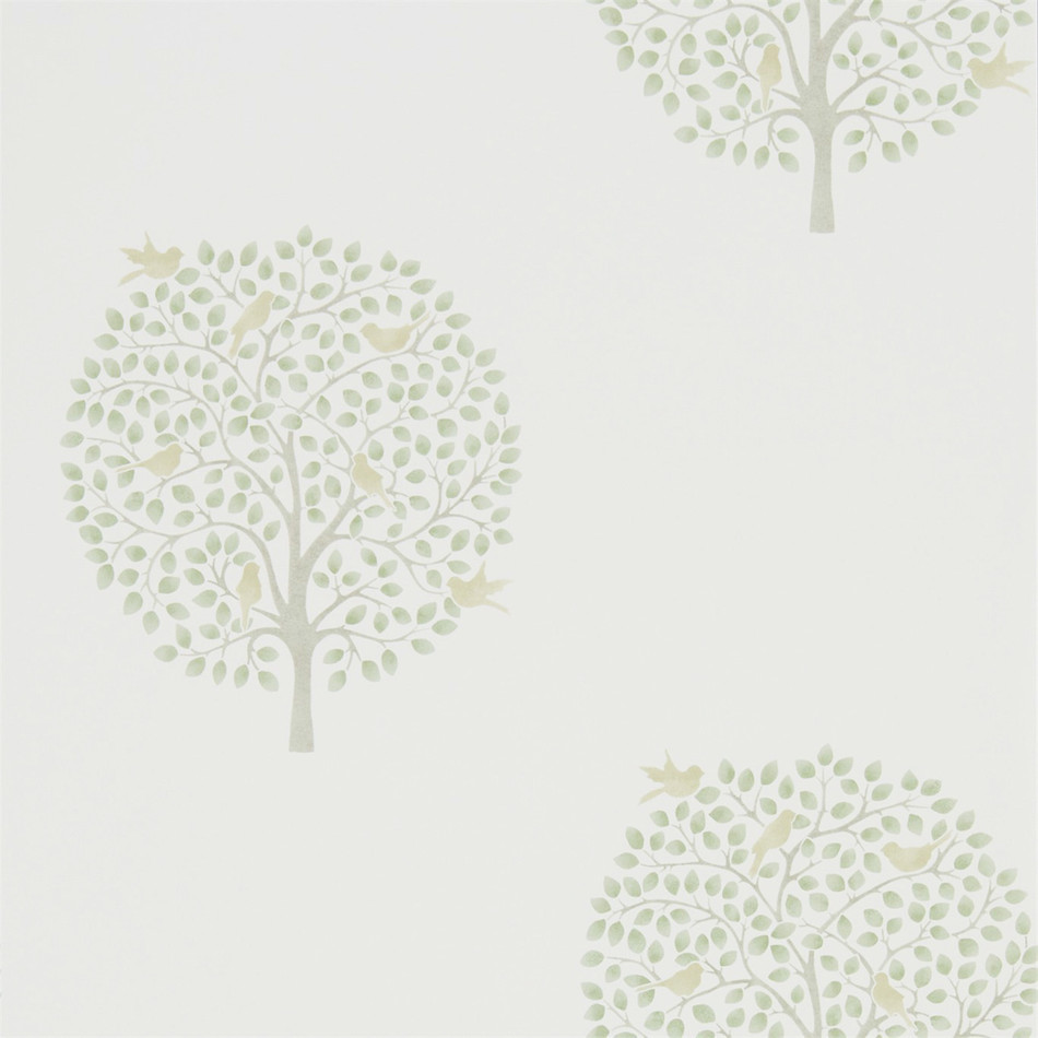216359 Bay Tree The Potting Room Wallpaper By Sanderson Home