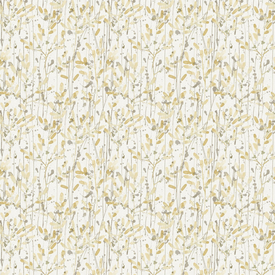 FD26240 Leandra Scott Living II by Drew & Jonathan Yellow and Grey Wallpaper by A Street Prints