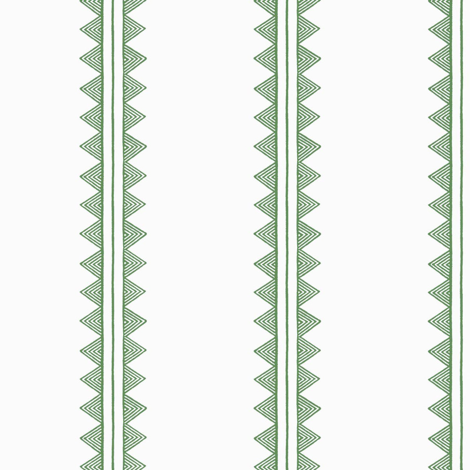 T16227 Agave Stripe Kismet Green Wallpaper by Thibaut