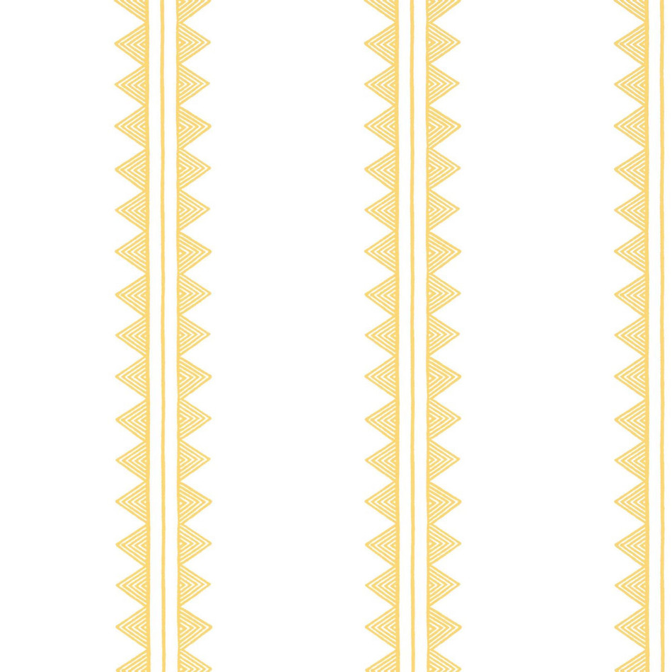 T16230 Agave Stripe Kismet Yellow Wallpaper by Thibaut