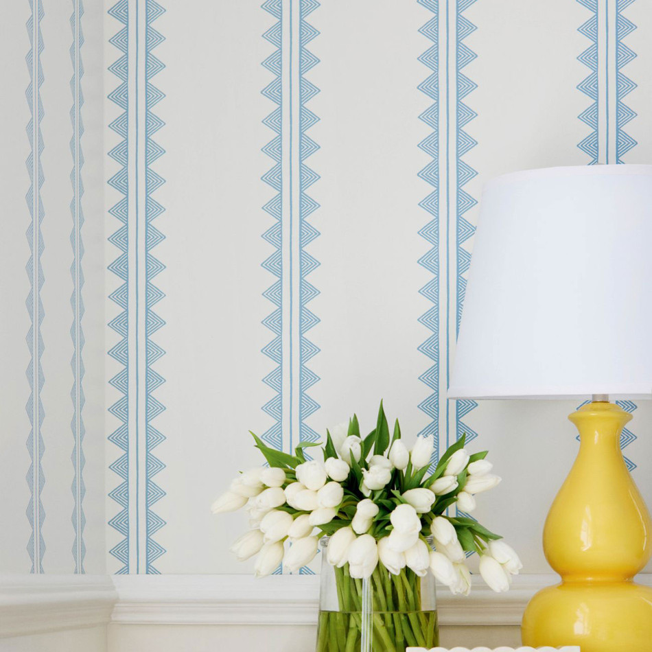 Agave Stripe Kismet Wallpaper by Thibaut Agave Stripe Kismet Wallpaper by Thibaut