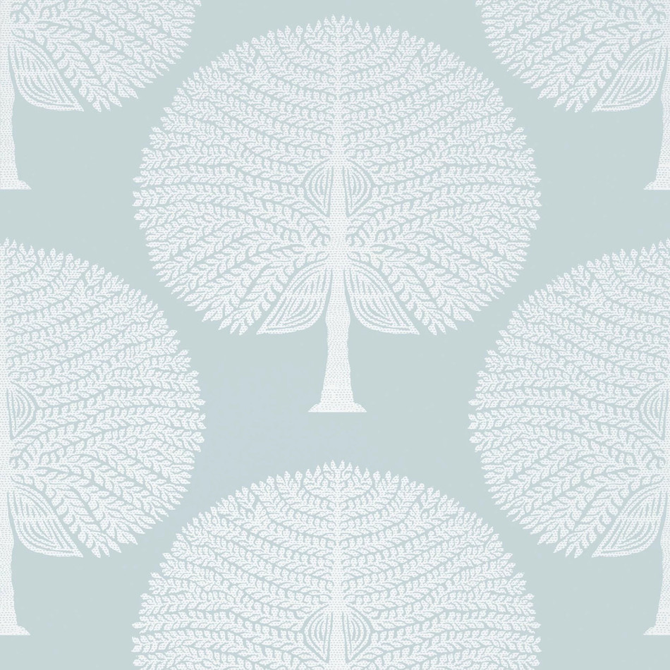 T10600 Mulberry Tree Ceylon Spa Blue Wallpaper by Thibaut