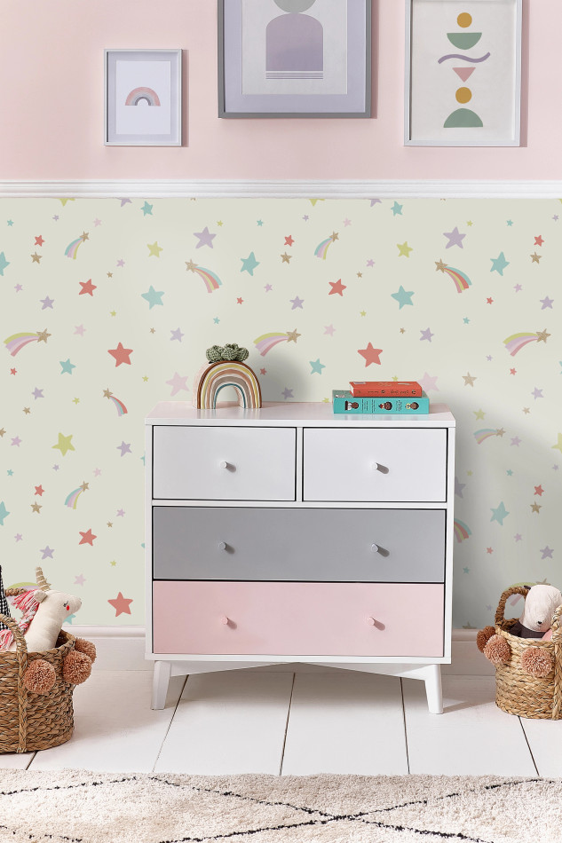 122400 Shooting Stars Multi Wallpaper by Next 122400 Shooting Stars Multi Wallpaper by Next