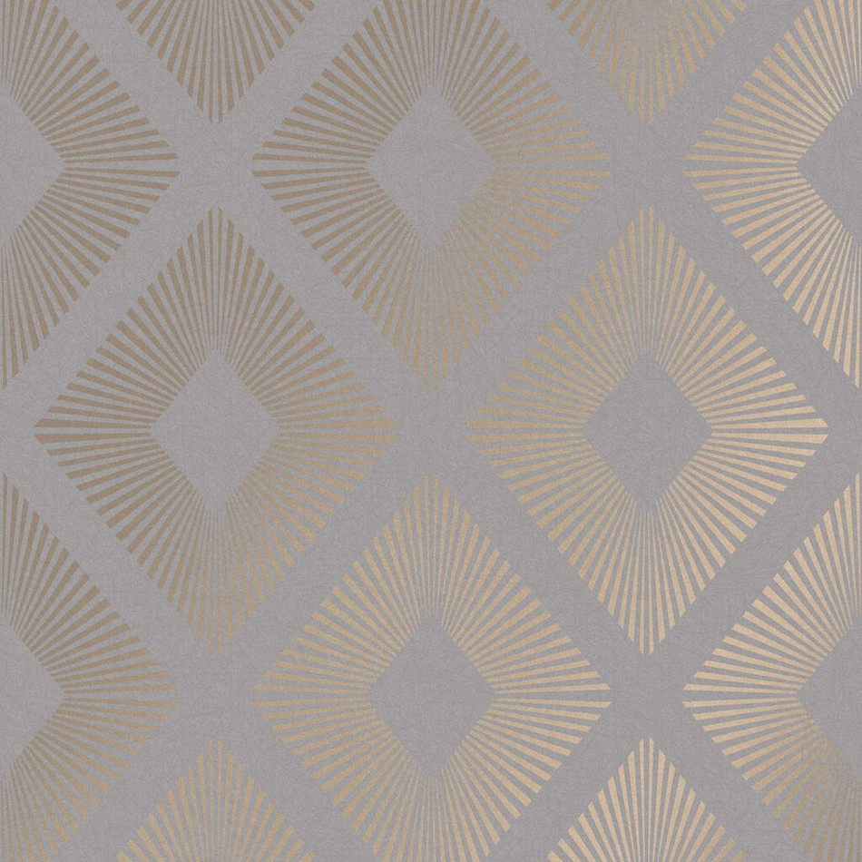 118271 Deco Triangle Grey Wallpaper by Next