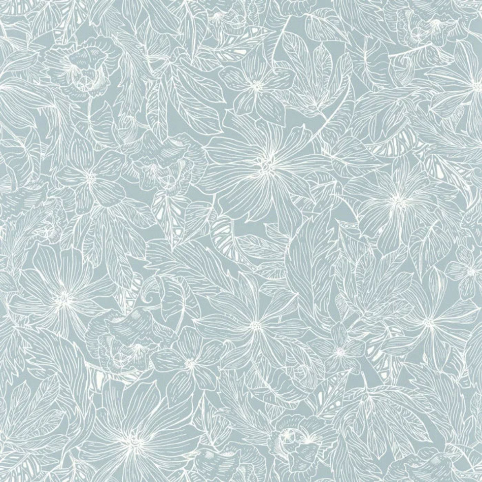 ONB102686000 Tropical Sun Only Blue Wallpaper by Caselio