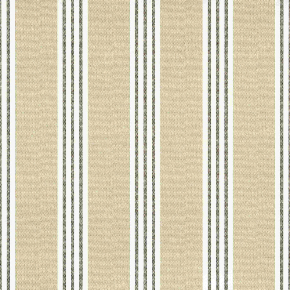 T13358 Canvas Stripe Pavilion Black Wallpaper by Thibaut