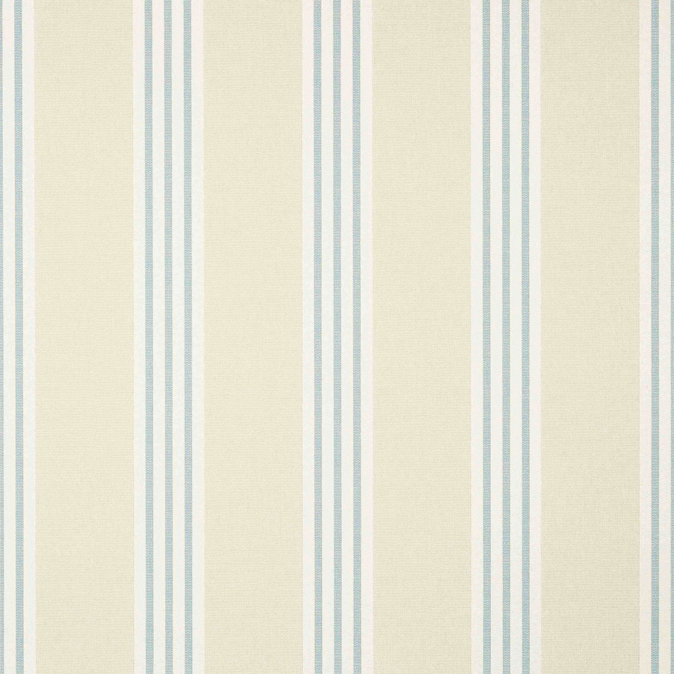 T13360 Canvas Stripe Pavilion Spa Blue and Beige Wallpaper by Thibaut