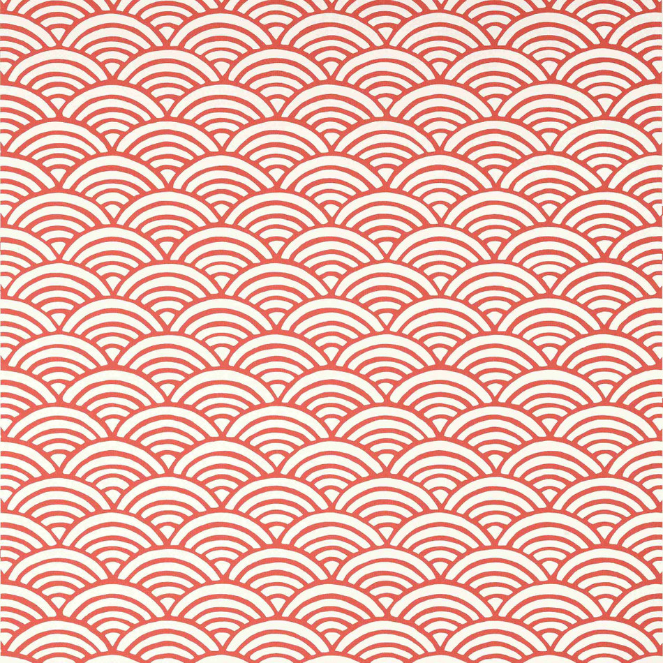 T13378 Maris Pavilion Coral Wallpaper by Thibaut