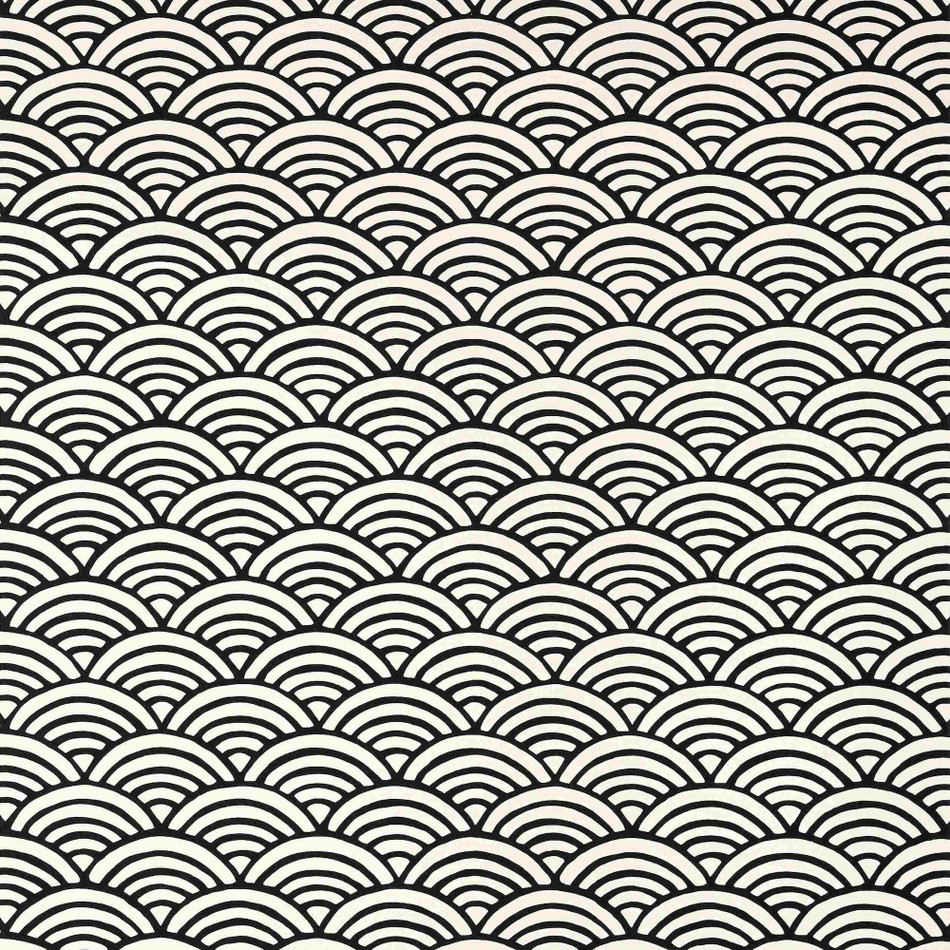 T13379 Maris Pavilion Black Wallpaper by Thibaut