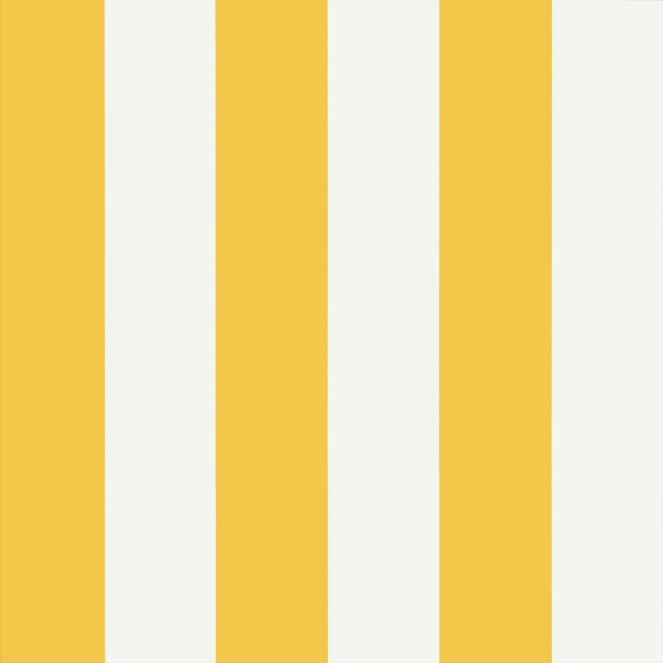 T13132 Summer Stripe Summer House Yellow Wallpaper by Thibaut