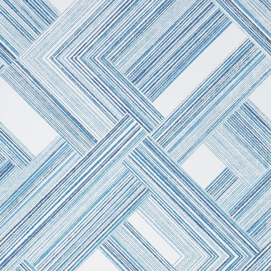 T10449 Telaio Modern Resource 2 Blue Wallpaper by Thibaut