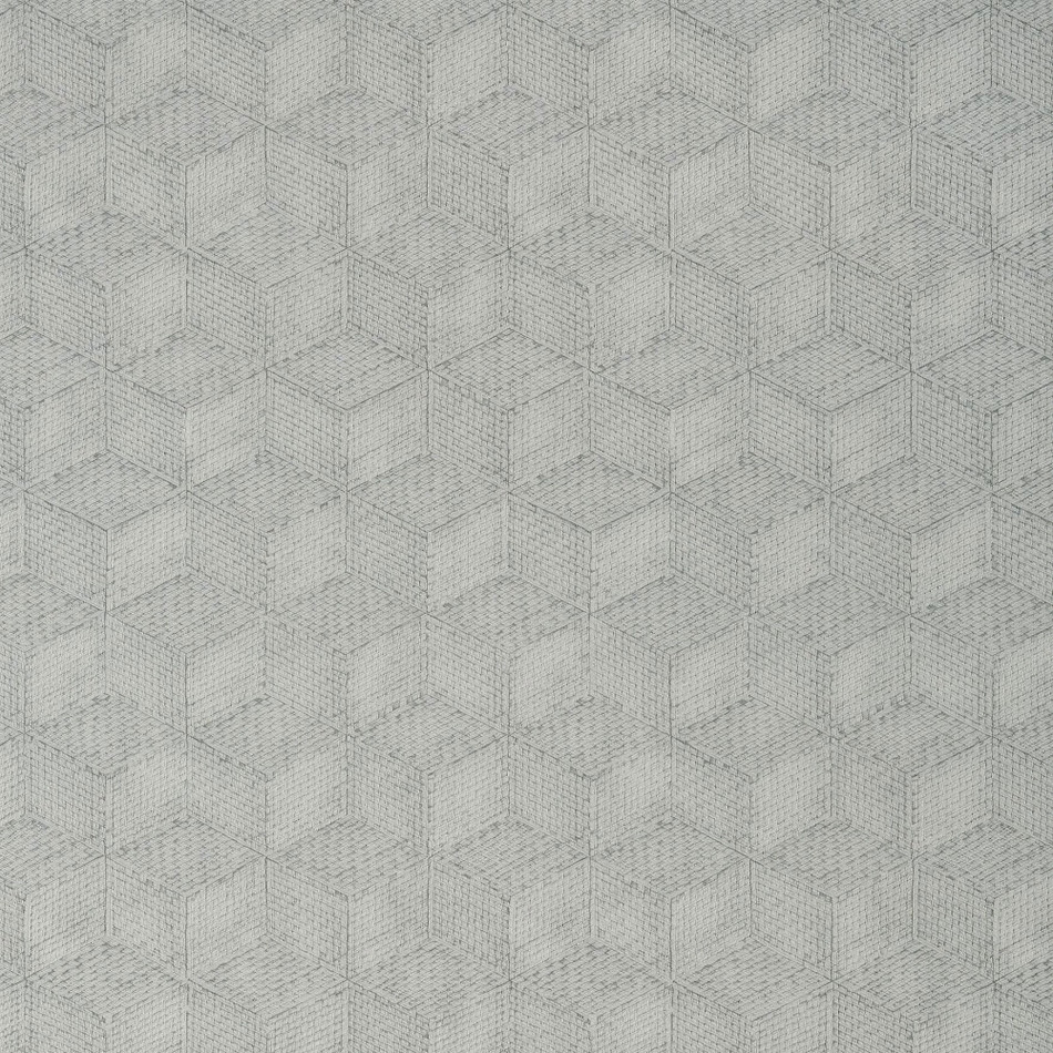 T10419 Milano Square Modern Resource 2 Grey Wallpaper by Thibaut