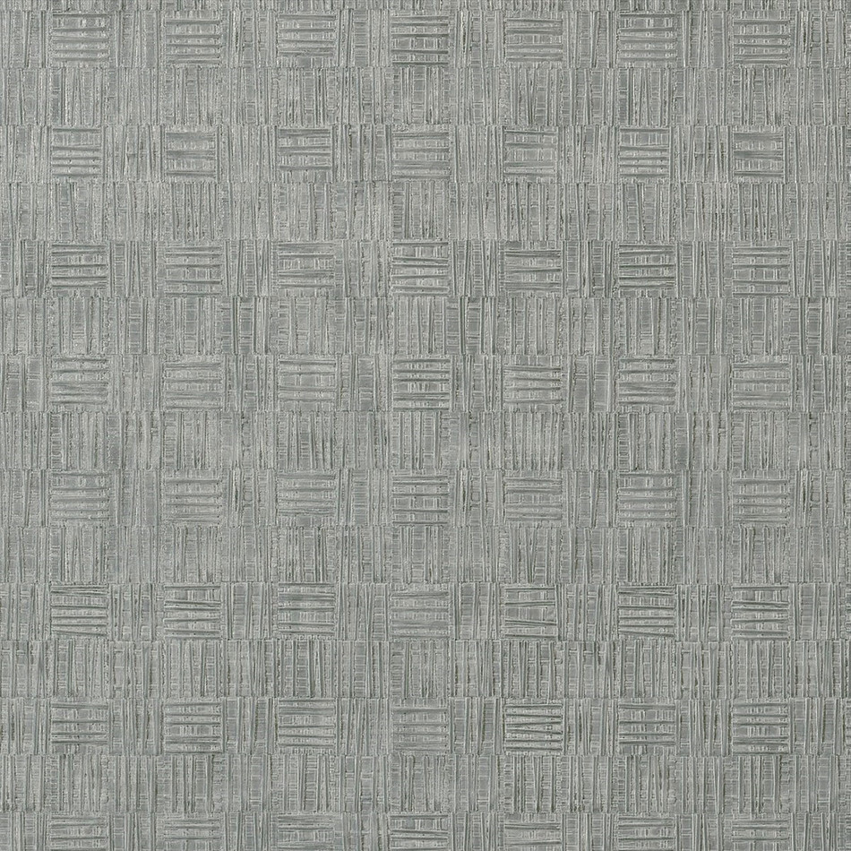 T75086 Tunica Basket Faux Resource Slate Wallpaper by Thibaut