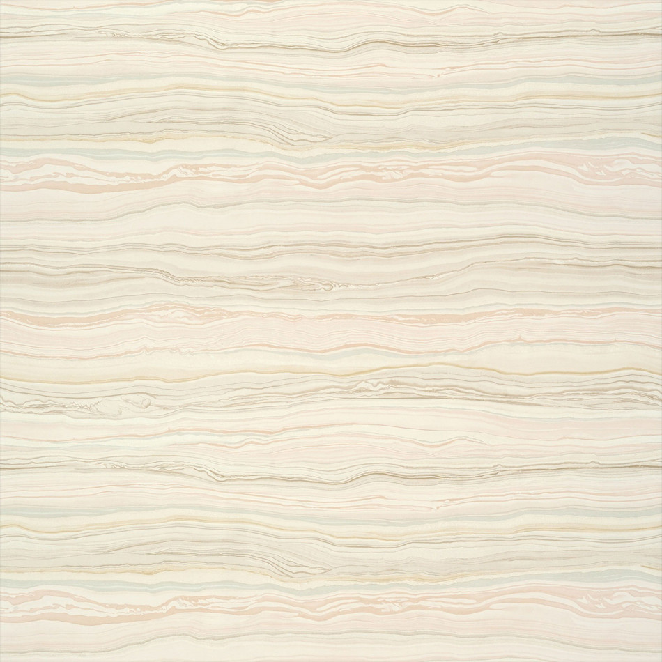 T75172 Treviso Marble Faux Resource Blush Wallpaper by Thibaut