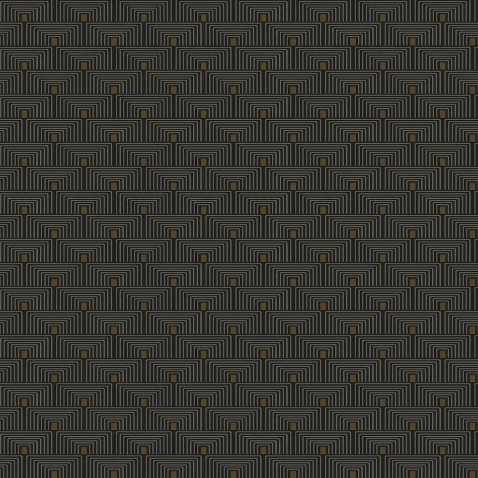 F-PL3006 Geo Key Boutique Metallic Black Wallpaper by Galerie