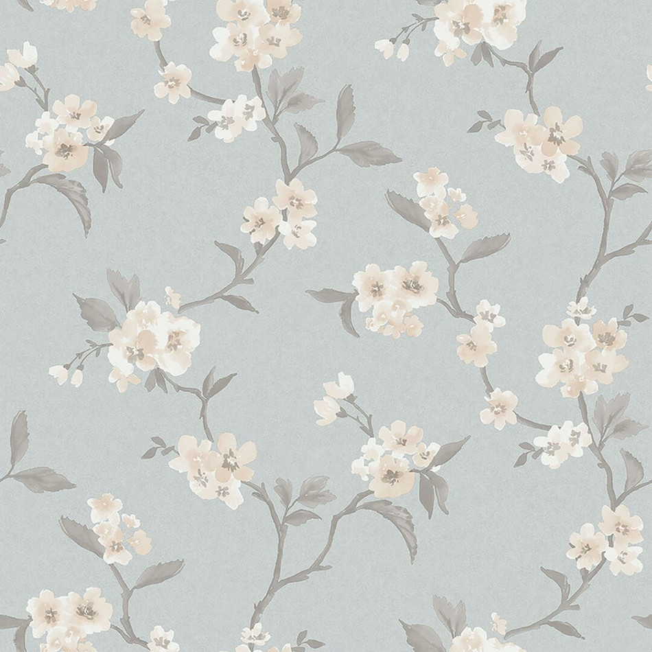 38750 Marie Borosan Hem Blue Wallpaper by Borastapeter