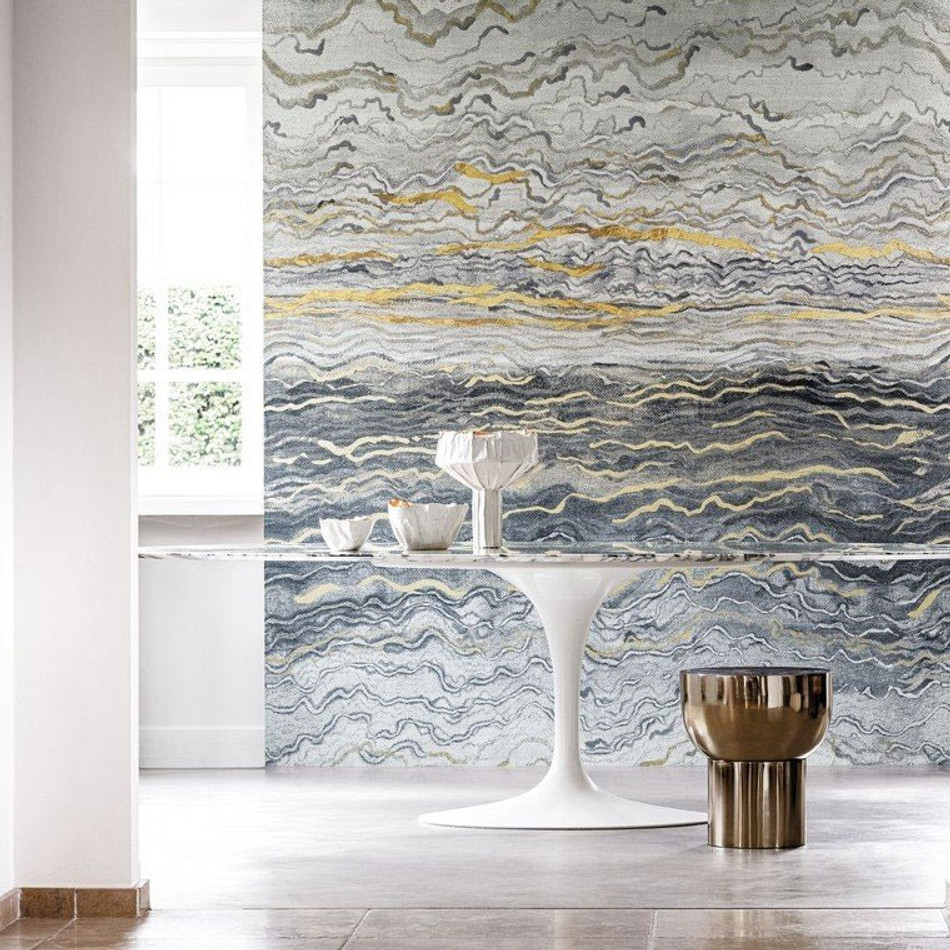 75064192 Azurite Panoramas 2 Wallpanel by Casamance