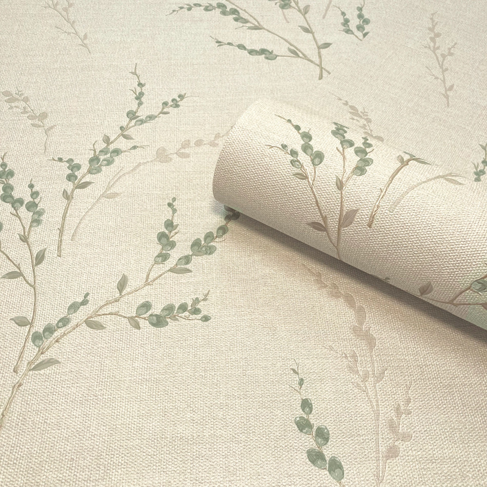 7152  GB7152  Carmella Green Wallpaper by Belgravia