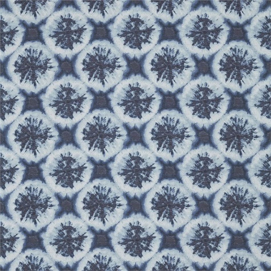 132301 Nihan Anthozoa Indigo Fabric by Harlequin