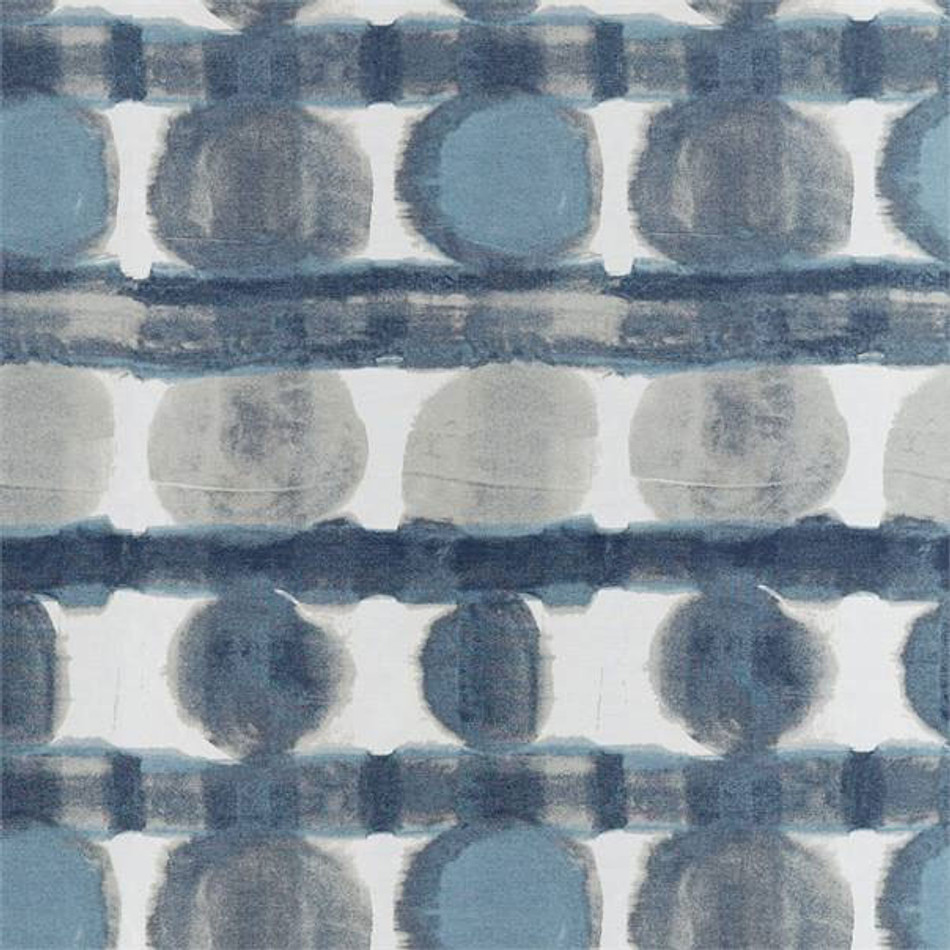 132878 Delphis Atelier Ink Sky Fabric by Harlequin