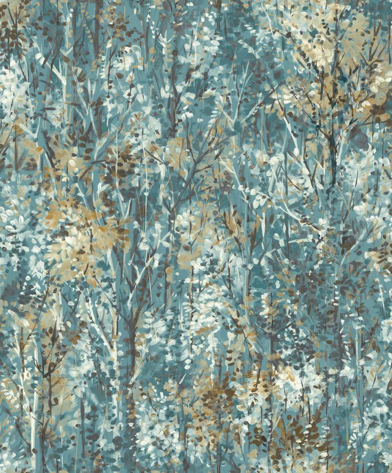 36362 Verdant Teal Wallpaper by Holden Decor