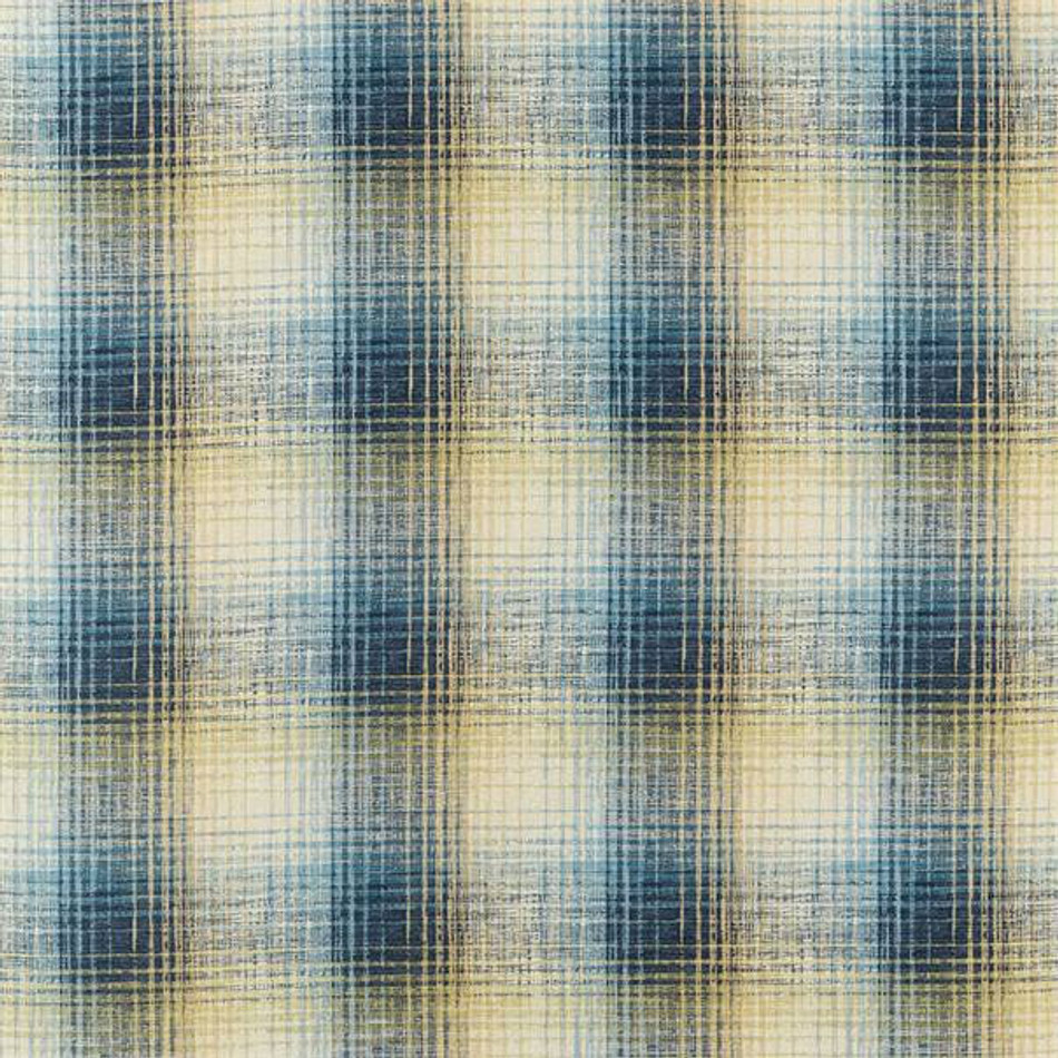 132885 Hamada Weaves Denim Ochre Fabric by Harlequin