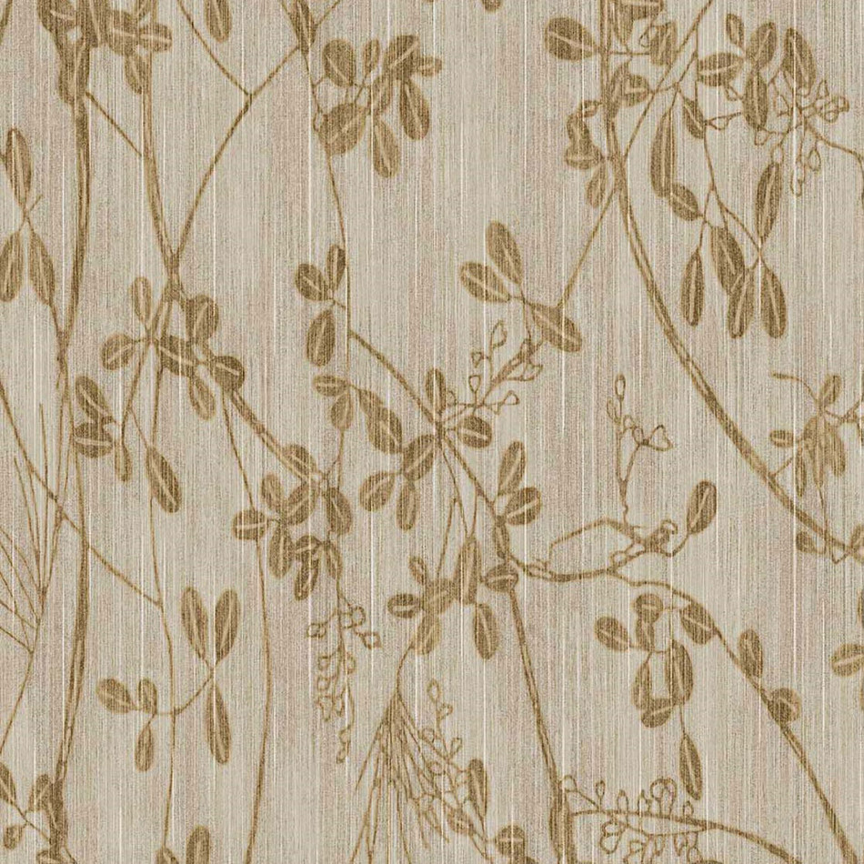 333402 Botanical Trail Emerald Yellow and Ochre Wallpaper by Eijffinger