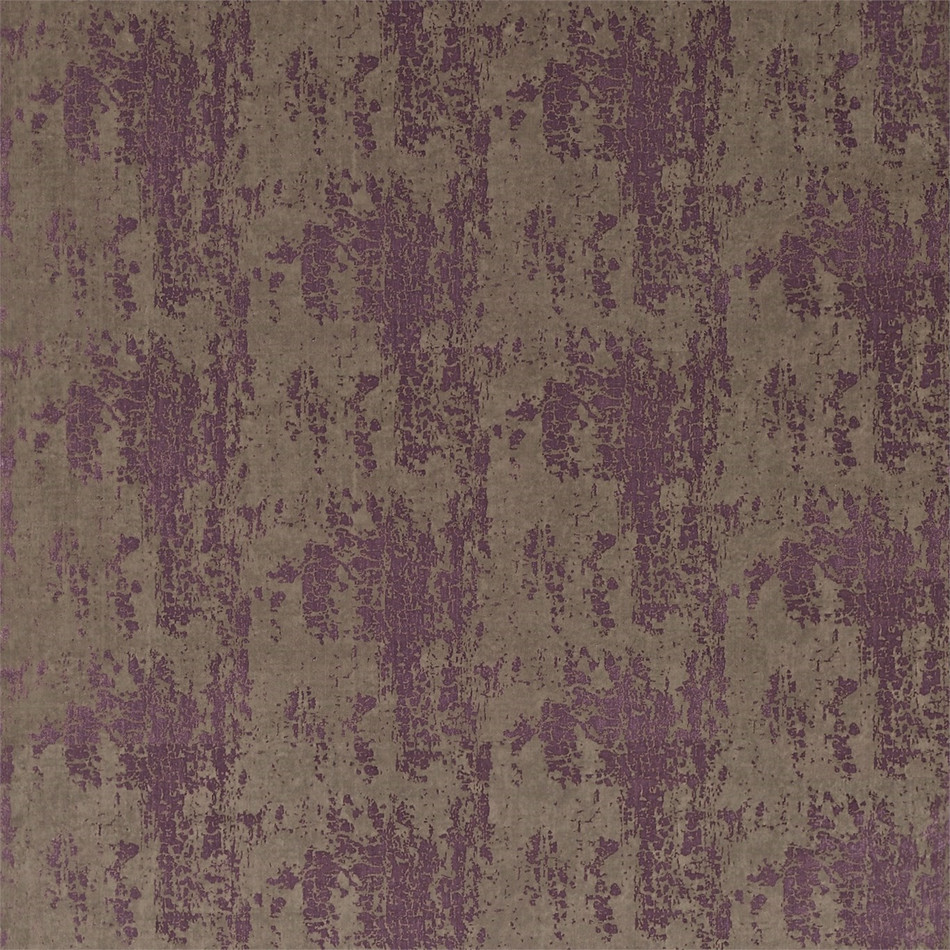 130984 Eglomise Leonida Velvets Amethyst Fabric by Harlequin