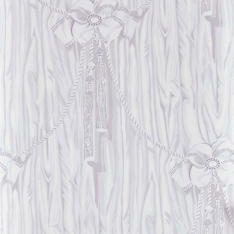 217374 Wilsford Giles Deacon Tyrian Lilac Wallpaper by Sanderson