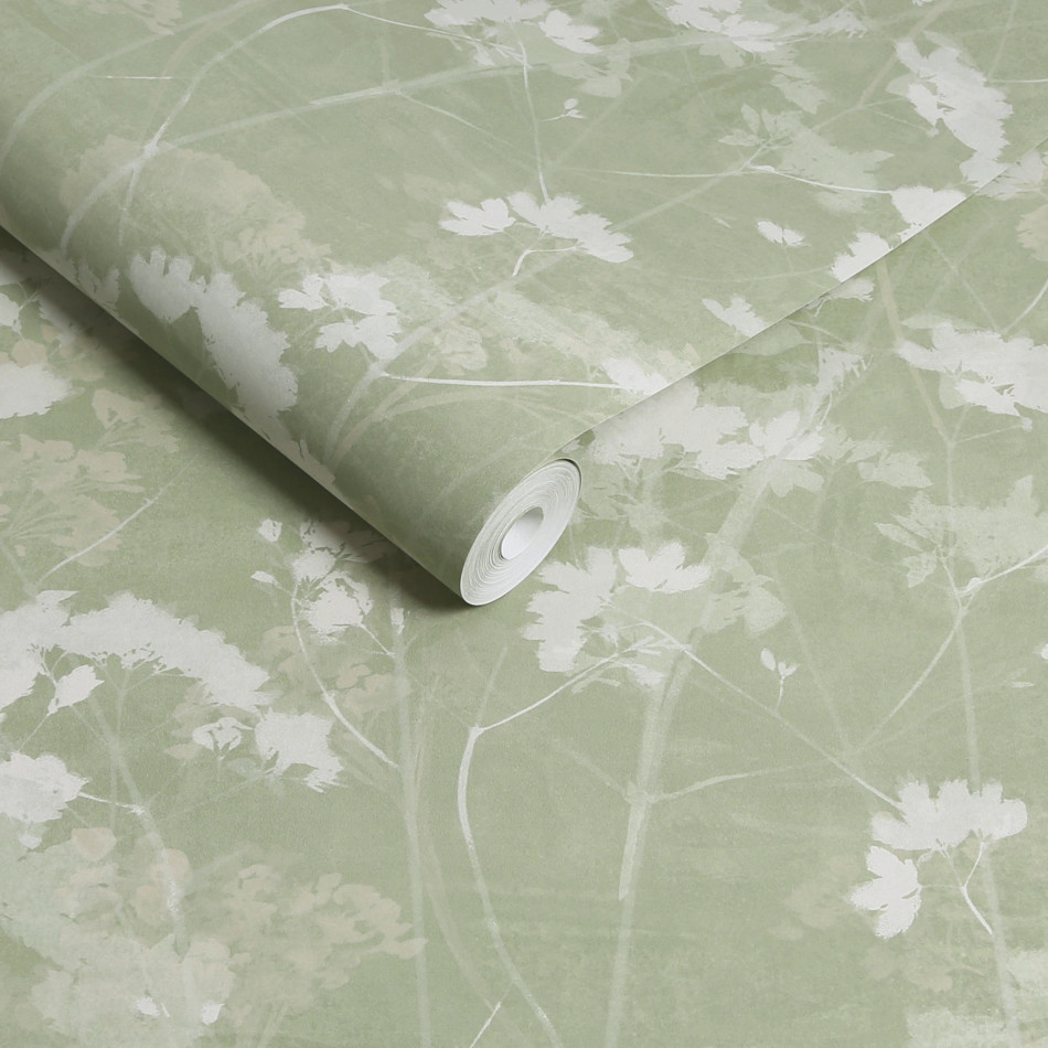 124103 Flower Press Wallpaper by Graham and Brown