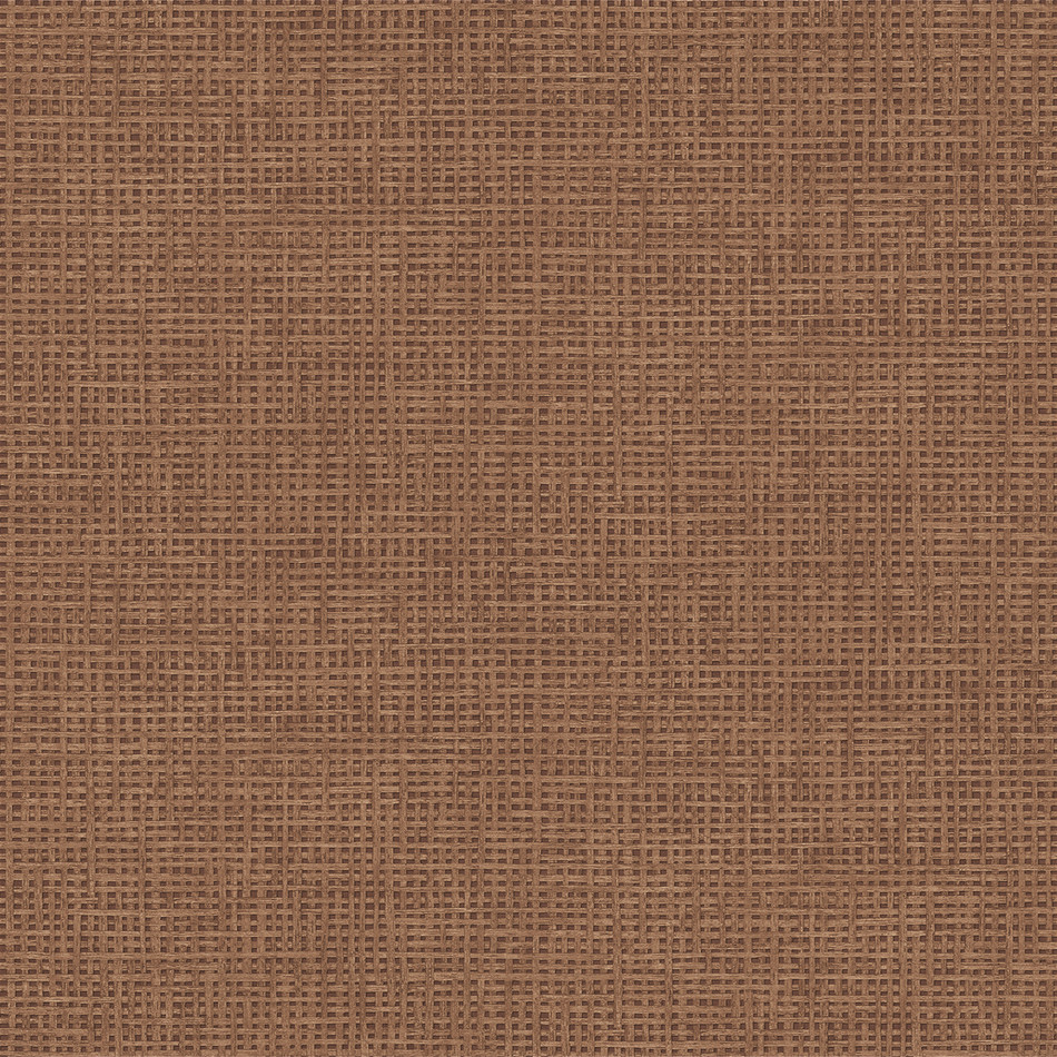 124091 Rustic Weft Clay Wallpaper by Graham and Brown