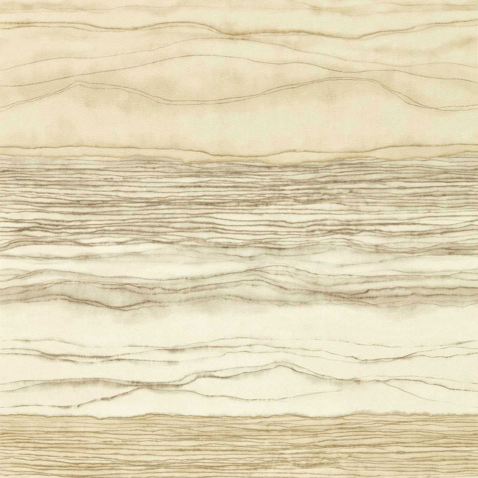 113101 Metamorphic Reflect Taupe/Linen Wallpaper by Harlequin