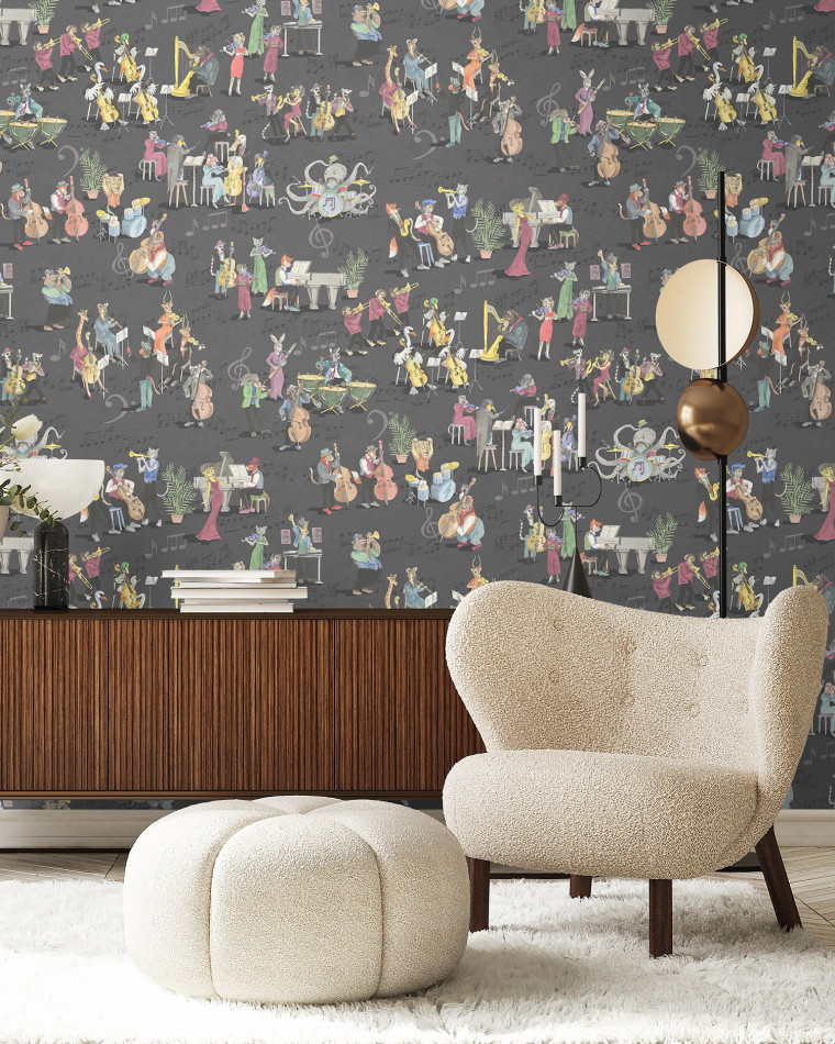 BMPP004/04A Instrumental Wallpaper by Brand McKenzie BMPP004/04A Instrumental Wallpaper by Brand McKenzie