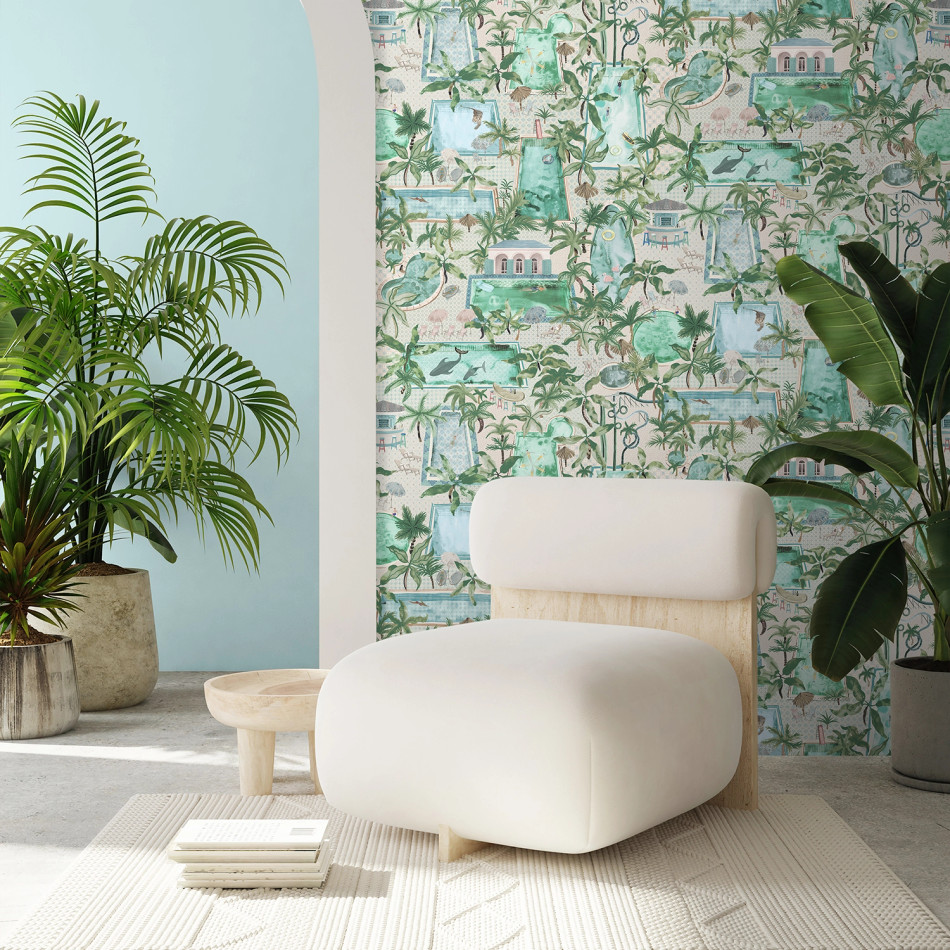 BMPP004/06B Lido Wallpaper by Brand McKenzie BMPP004/06B Lido Wallpaper by Brand McKenzie