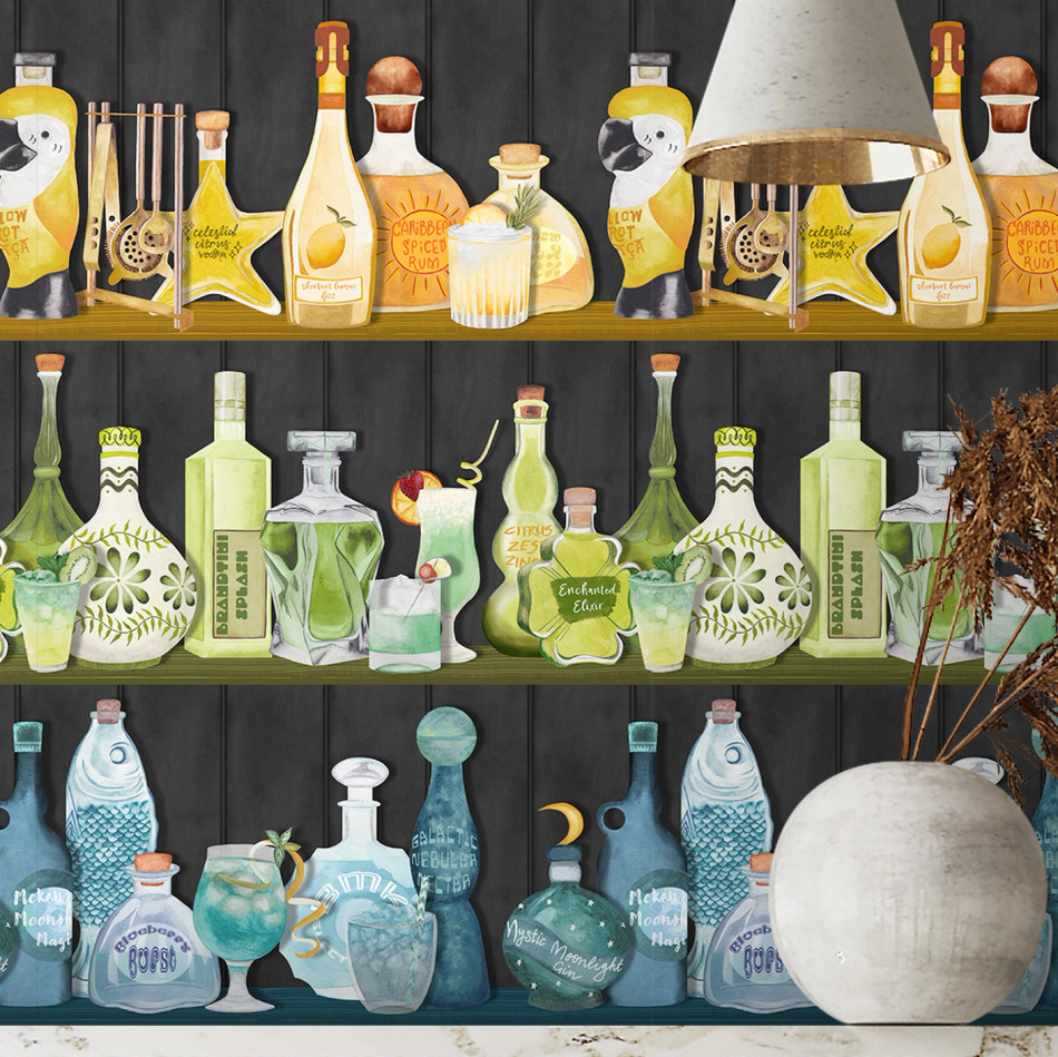 BMPP004/07A Mixology Wallpaper by Brand McKenzie BMPP004/07A Mixology Wallpaper by Brand McKenzie