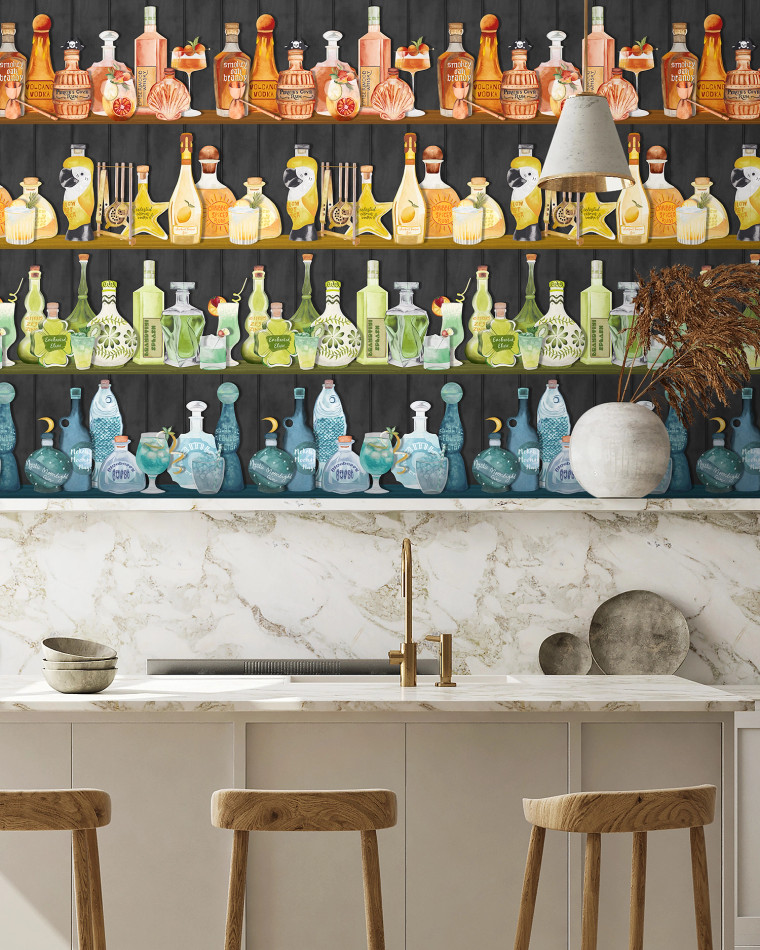 BMPP004/07A Mixology Wallpaper by Brand McKenzie BMPP004/07A Mixology Wallpaper by Brand McKenzie