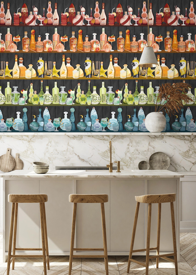 BMPP004/07A Mixology Wallpaper by Brand McKenzie BMPP004/07A Mixology Wallpaper by Brand McKenzie