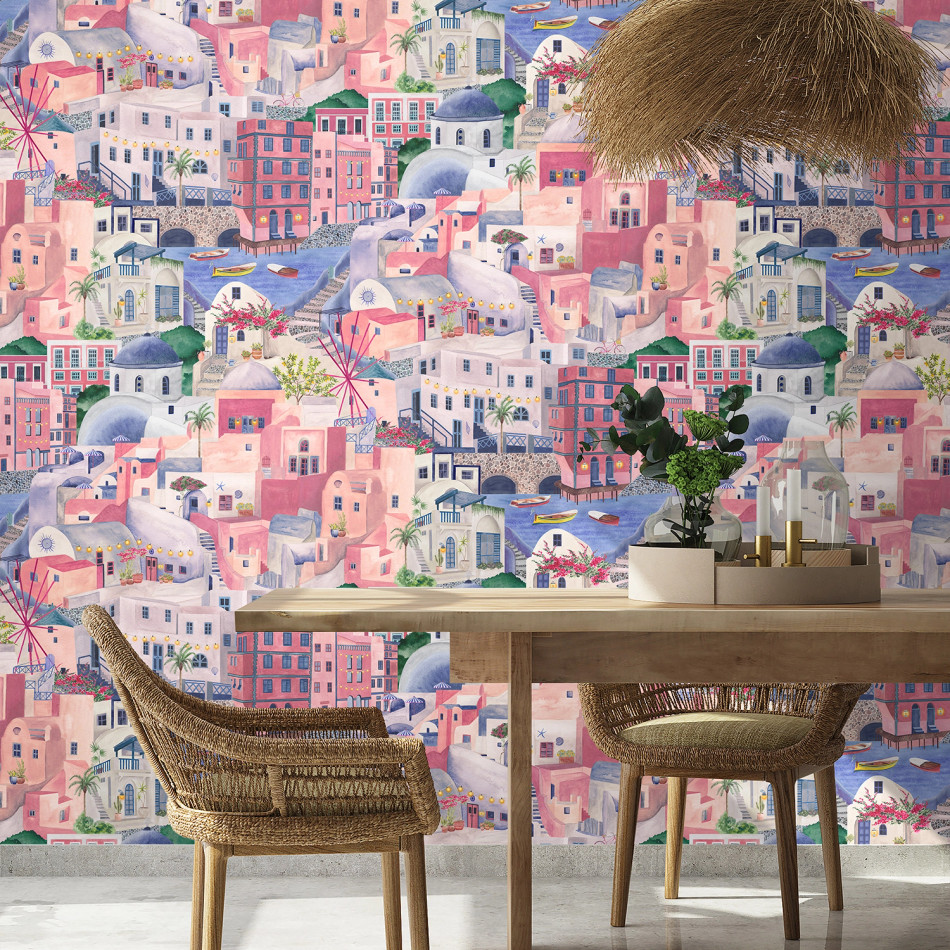 BMPP004/08C The Mediterranean Wallpaper by Brand McKenzie BMPP004/08C The Mediterranean Wallpaper by Brand McKenzie