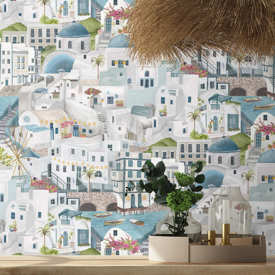 BMPP004/08D The Mediterranean Wallpaper by Brand McKenzie BMPP004/08D The Mediterranean Wallpaper by Brand McKenzie
