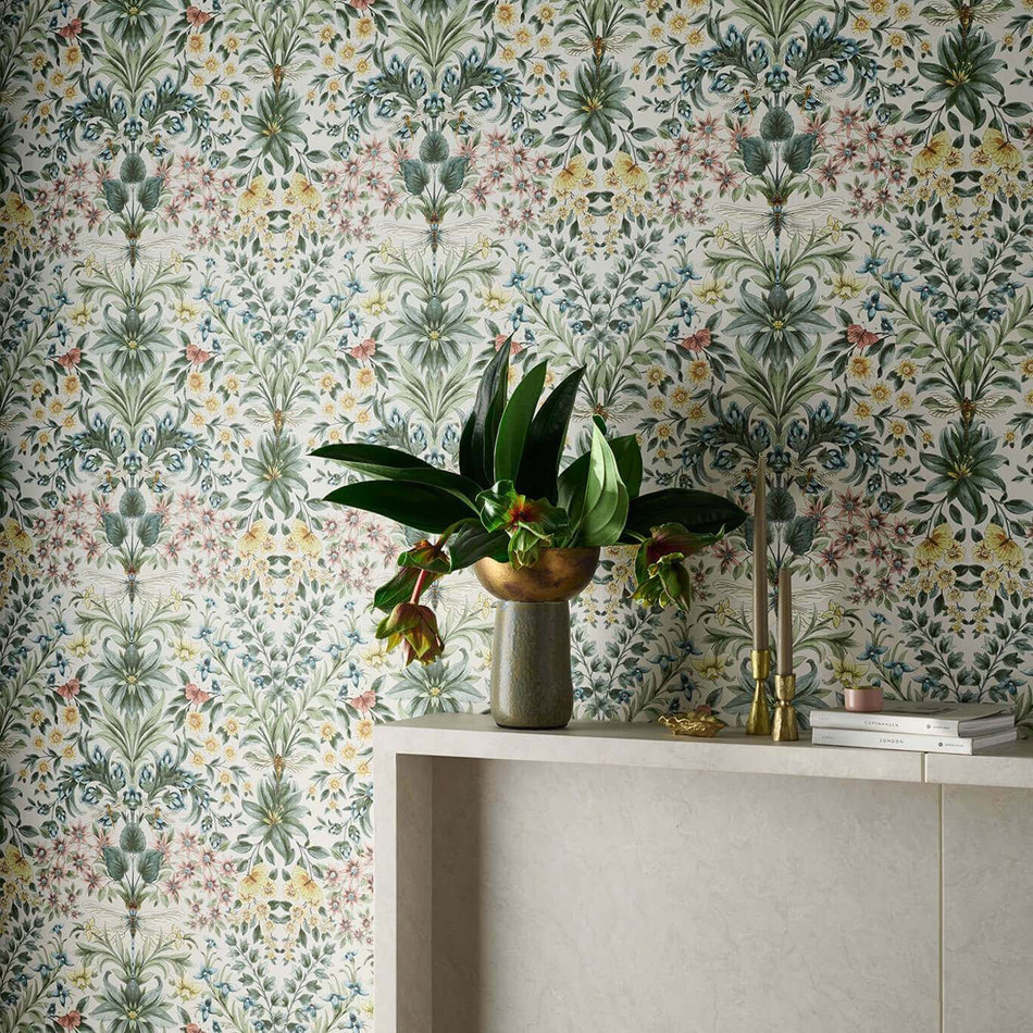 Mirabell Secret Garden Wallpaper by Clarke & Clarke Mirabell Secret Garden Wallpaper by Clarke & Clarke