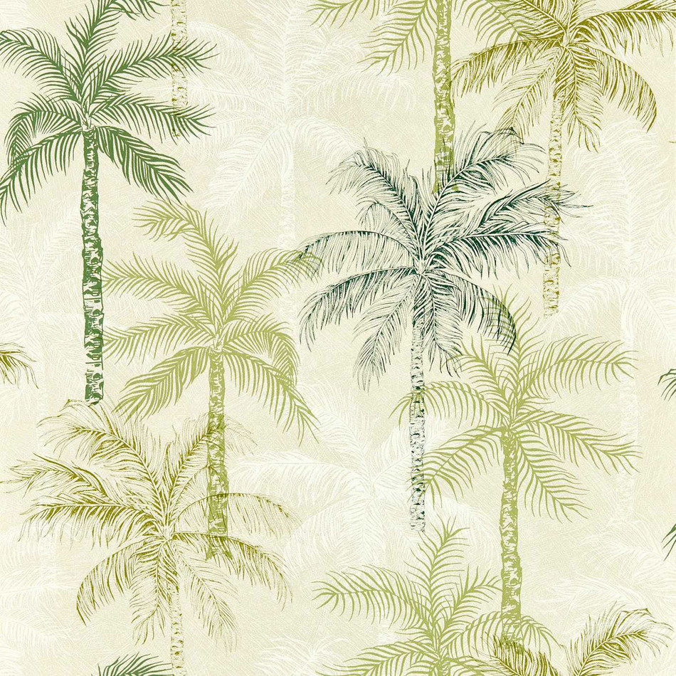 W0189/04 Palmyra Breegan Jane Palm Wallpaper by Clarke & Clarke