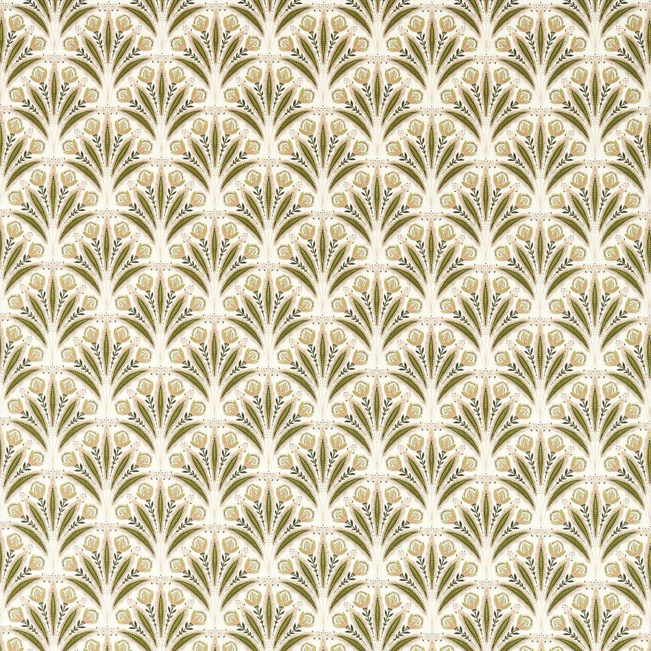 F1734/04 Attingham Secret Garden Sage/Blush Clarke & Clarke Fabric